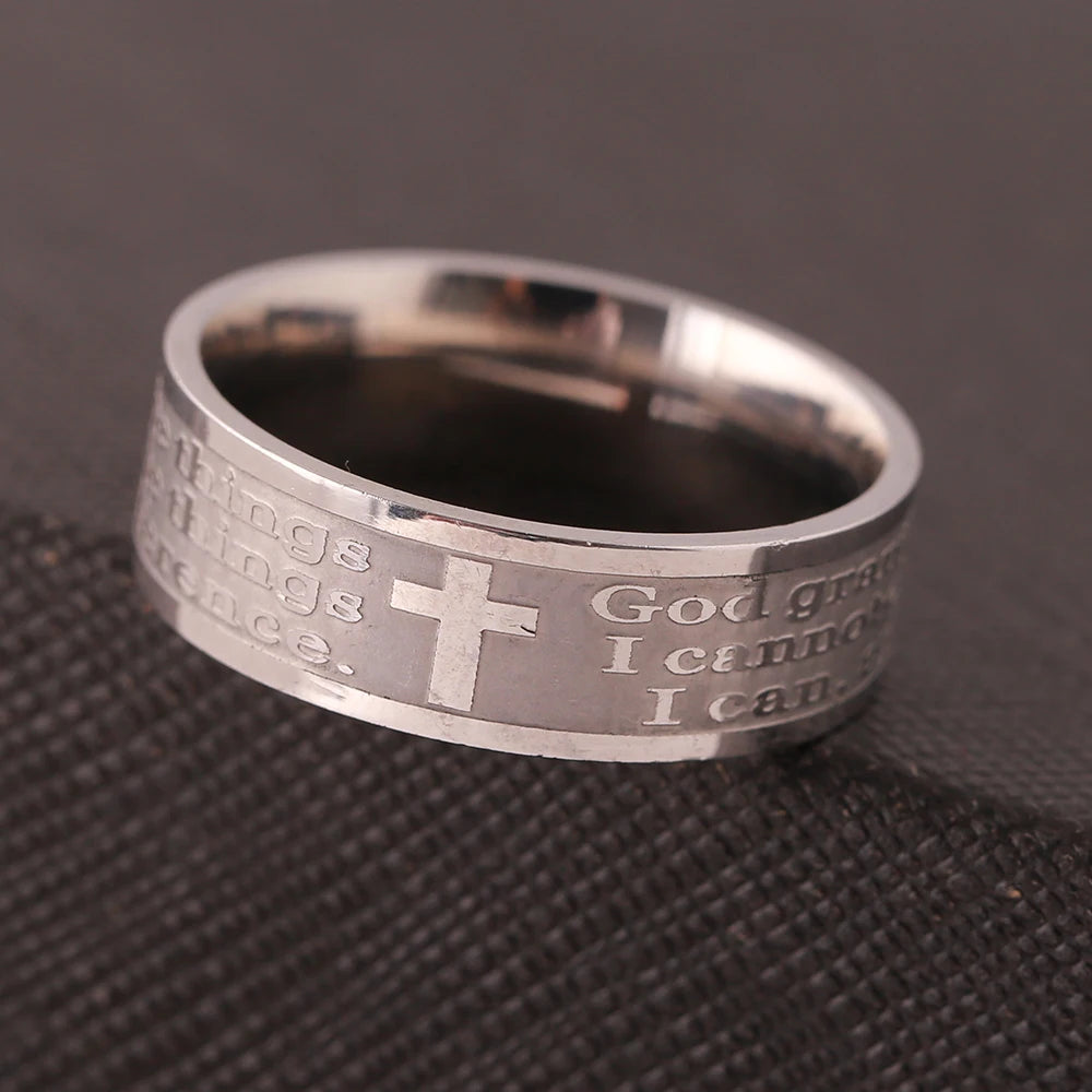 Ring mit Spruch