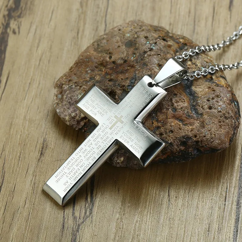 Statement-Kette mit Vaterunser