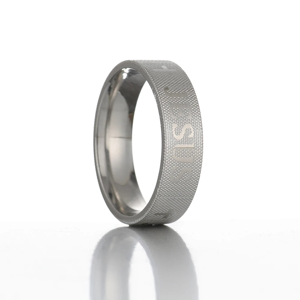 Ring mit Kreuz "Jesus"