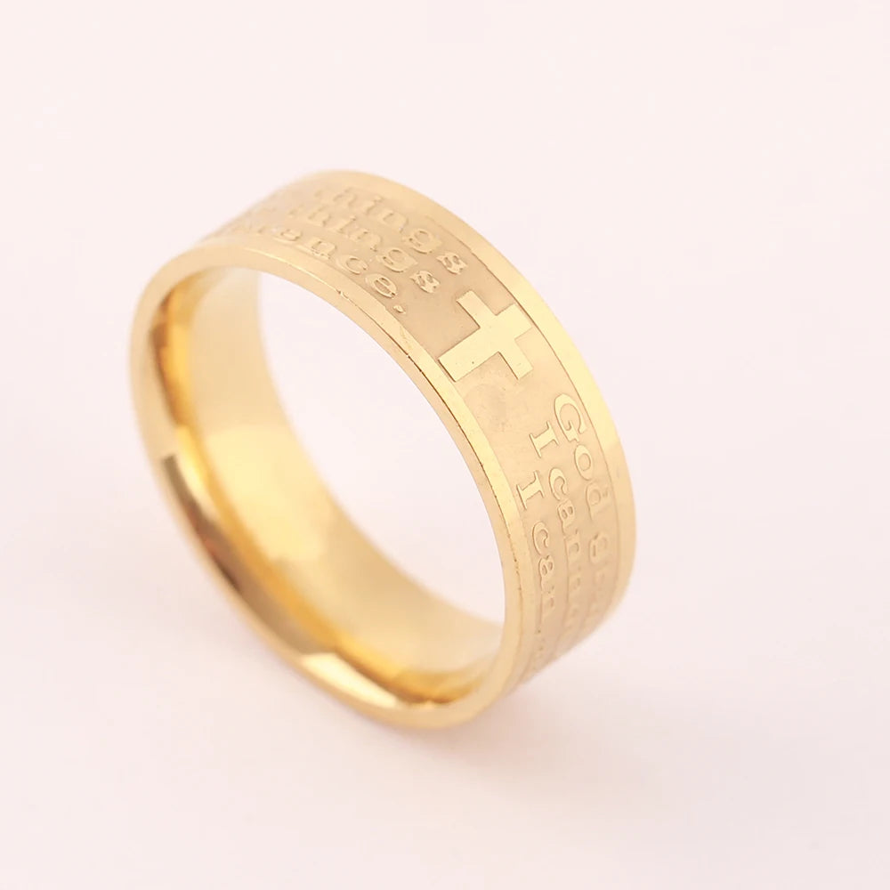 Ring mit Spruch