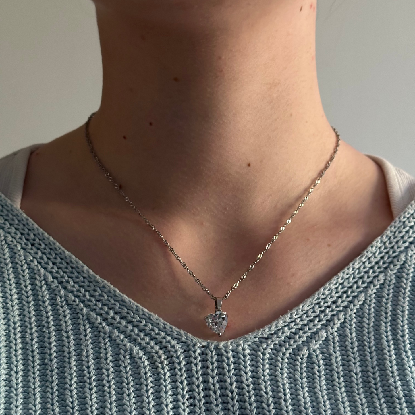 Kette mit Herzanhänger
