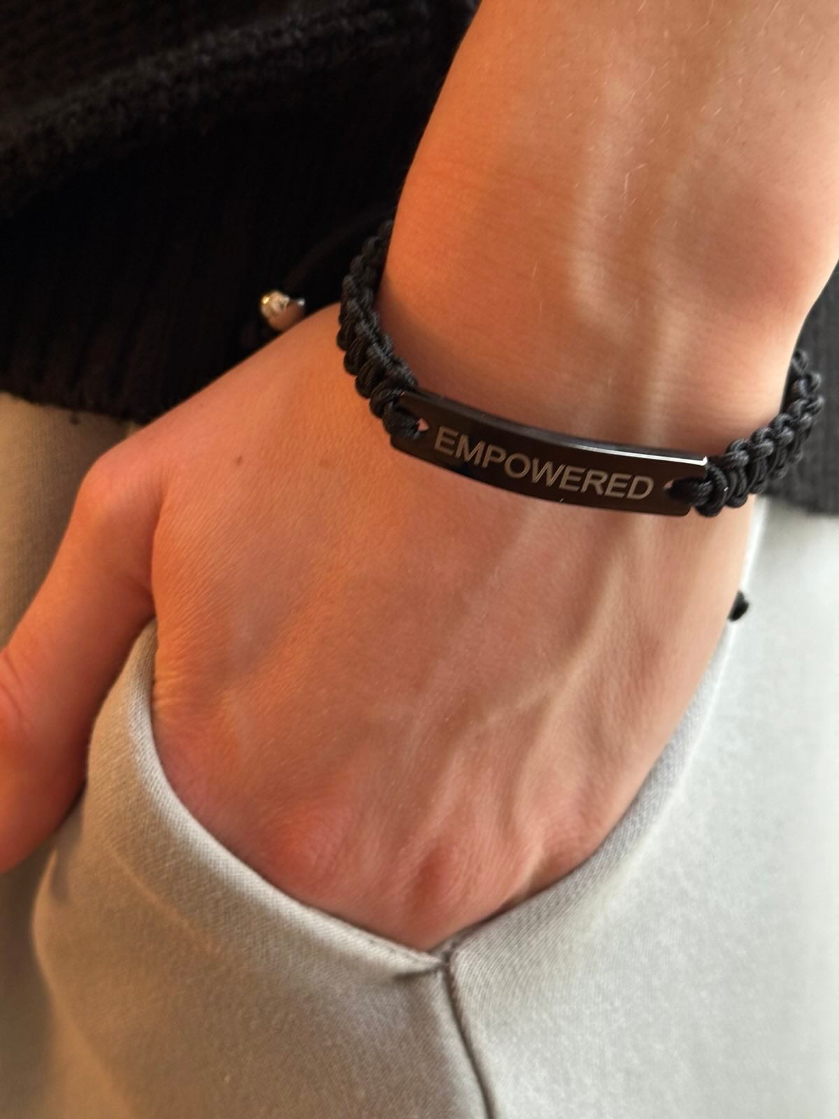 Armband "forgiven"