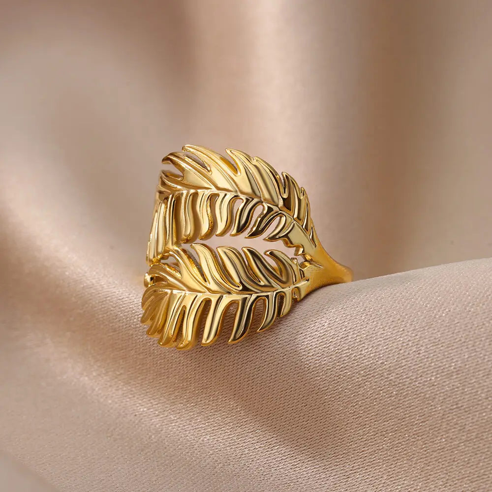Ring "Palmblätter"
