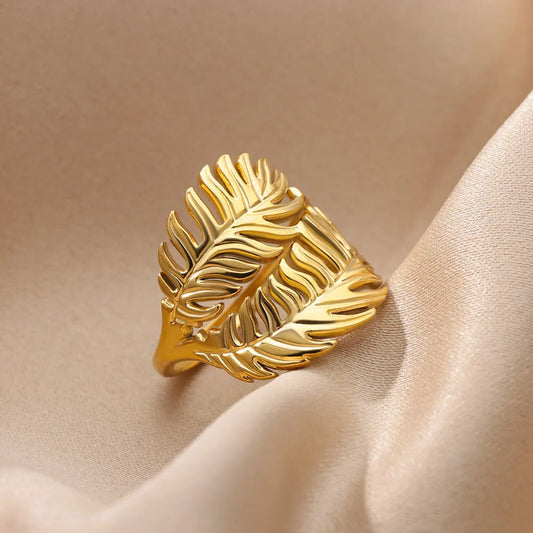 Ring "Palmblätter"