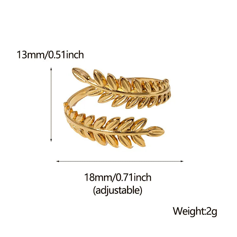 Ring "Olivenblätter"