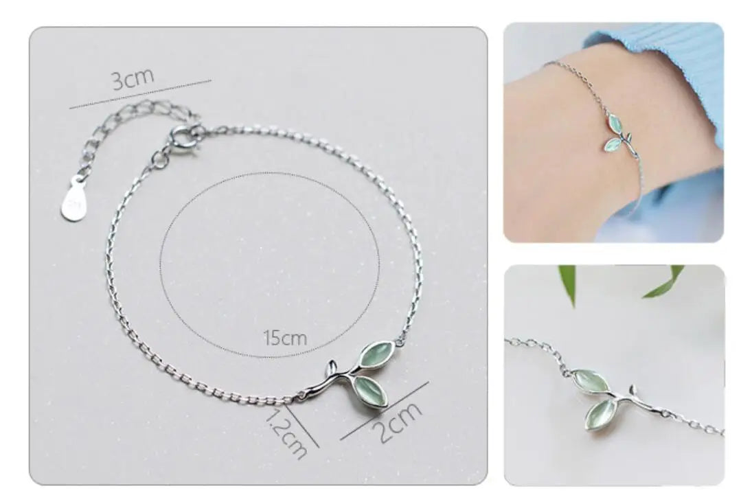 Armband "Olivenblatt"