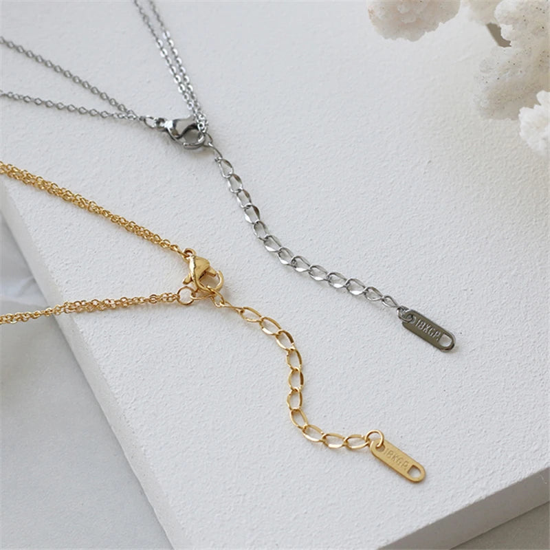 klassische Kette (Set) mit Kreuz