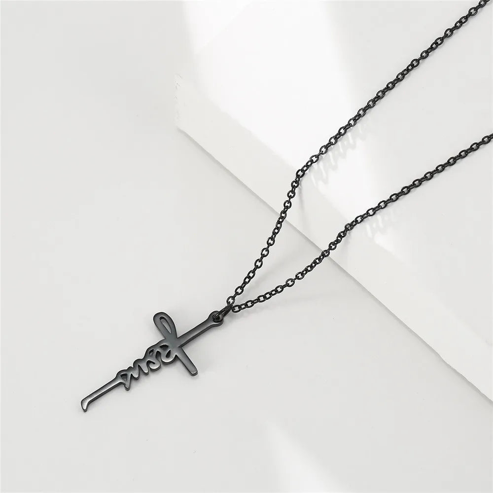 Kette mit Schriftzug "Jesus"