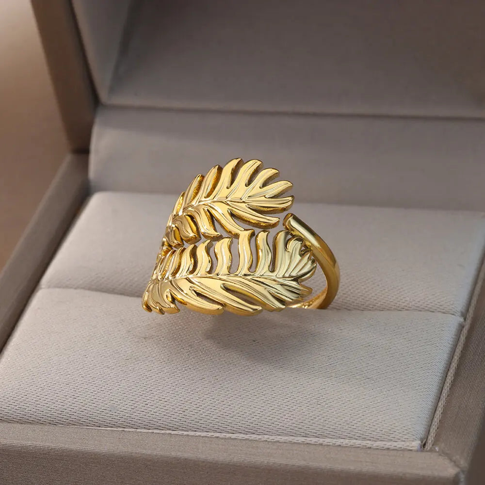 Ring "Palmblätter"