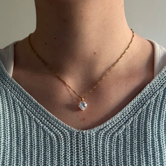 Kette mit Herzanhänger