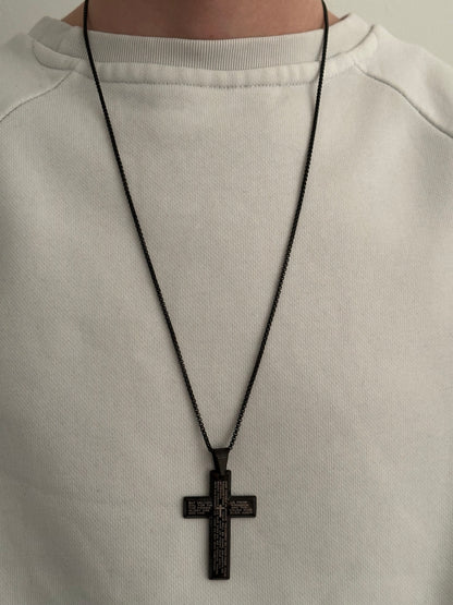 Statement-Kette mit Vaterunser