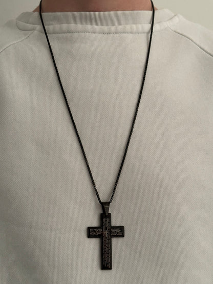 Statement-Kette mit Vaterunser
